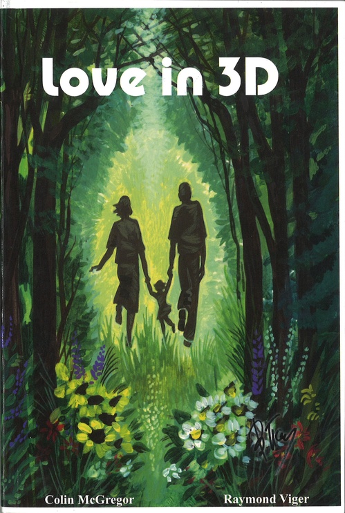 ebook cover of Love in 3D, by Raymond Viger