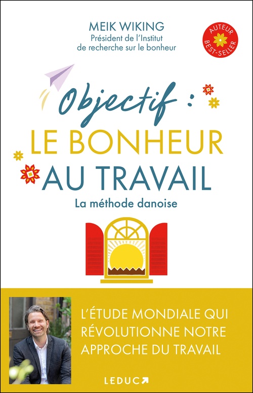 Couverture ebook de Objectif : le bonheur au travail, de Meik WIKING