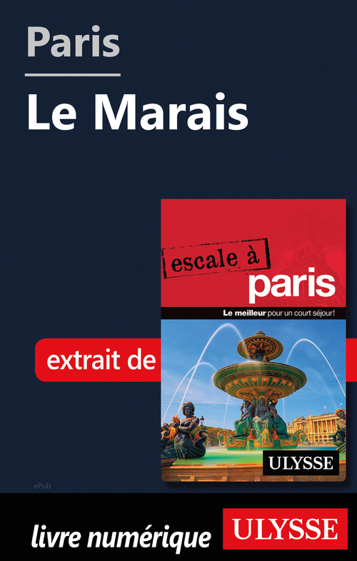 Couverture ebook de Paris - Le Marais, de Yan Rioux
