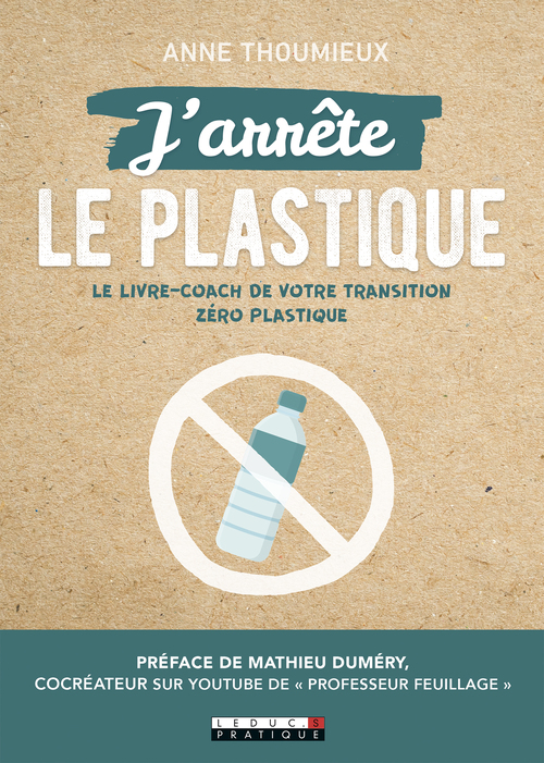 Couverture ebook de J'arrête le plastique, de Anne Thoumieux