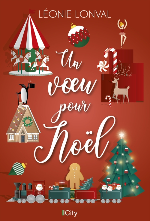 ebook cover of Un voeu pour Noël, by Léonie Lonval