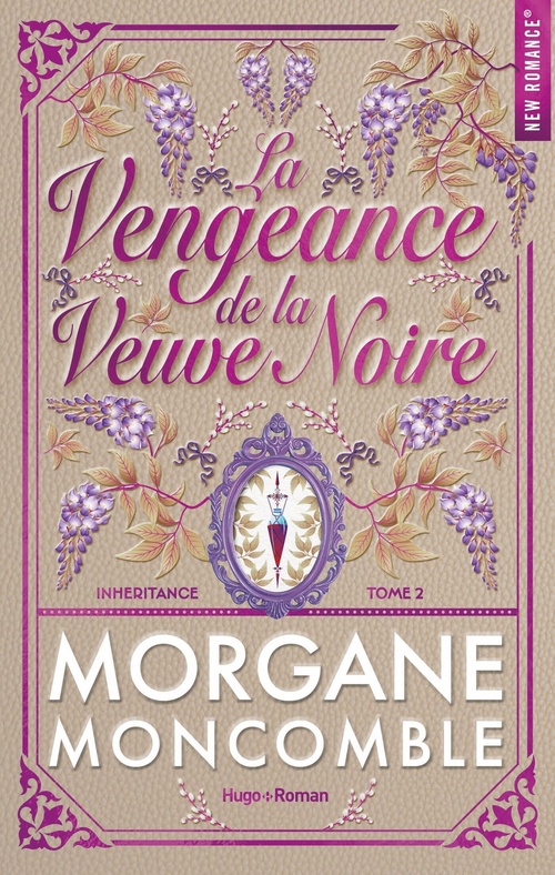Couverture ebook de La Vengeance de la veuve noire, de Morgane Moncomble