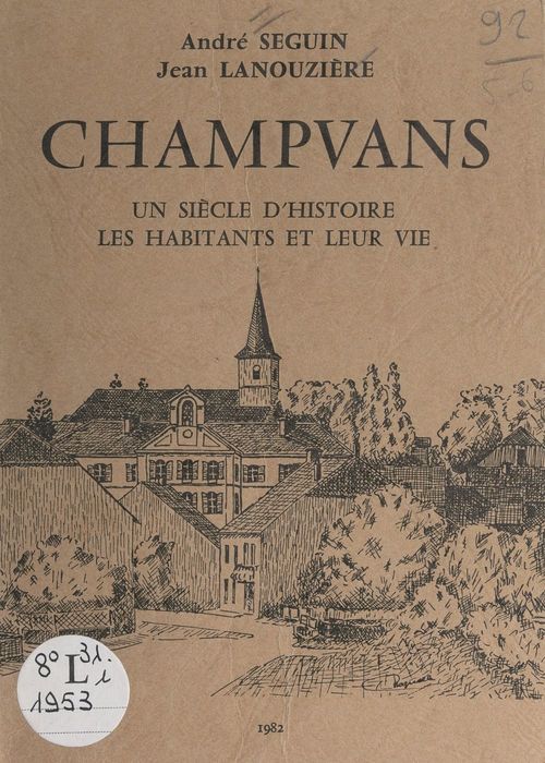 Couverture ebook de Champvans, de Andre Seguin, Jean Lanouziere