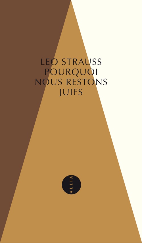 Couverture ebook de Pourquoi nous restons juifs, de Léo Strauss