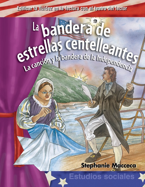 ebook cover of La bandera de estrellas centelleantes, by Stephanie Macceca