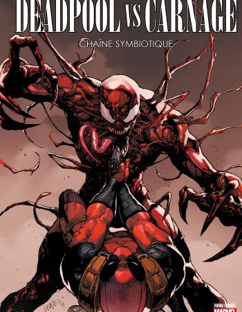 ebook cover of Deadpool vs Carnage, by Cullen Bunn, Salva Espin, Kim Jacinto, Mike Henderson