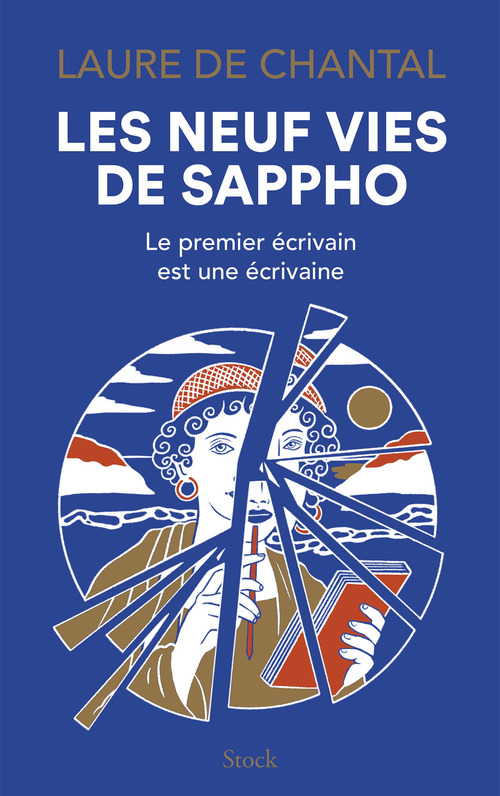 ebook cover of Les neuf vies de Sappho, by Laure de Chantal
