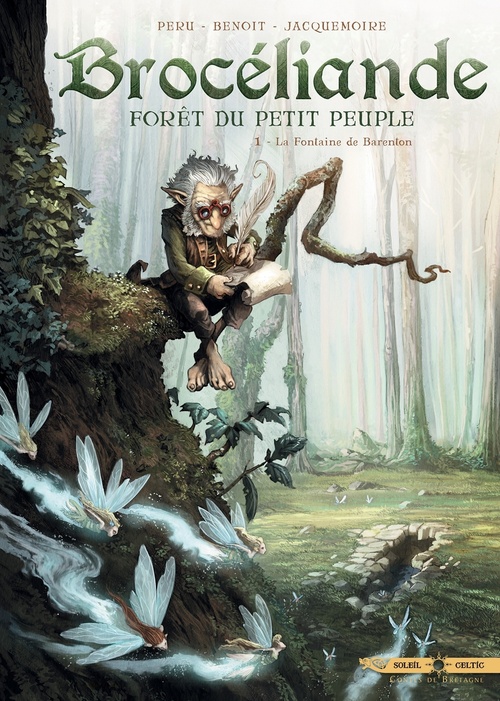 ebook cover of Brocéliande T01 - La Fontaine de Barenton, by Olivier Peru