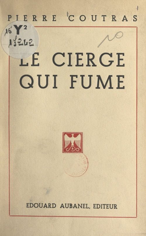 ebook cover of Le cierge qui fume, by Pierre Coutras