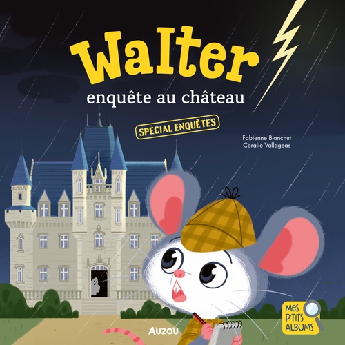 Couverture audiobook de Walter enquête au chateau, de Fabienne Blanchut