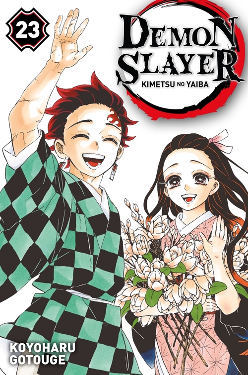 ebook cover of Demon Slayer T23, by Koyoharu Gotouge