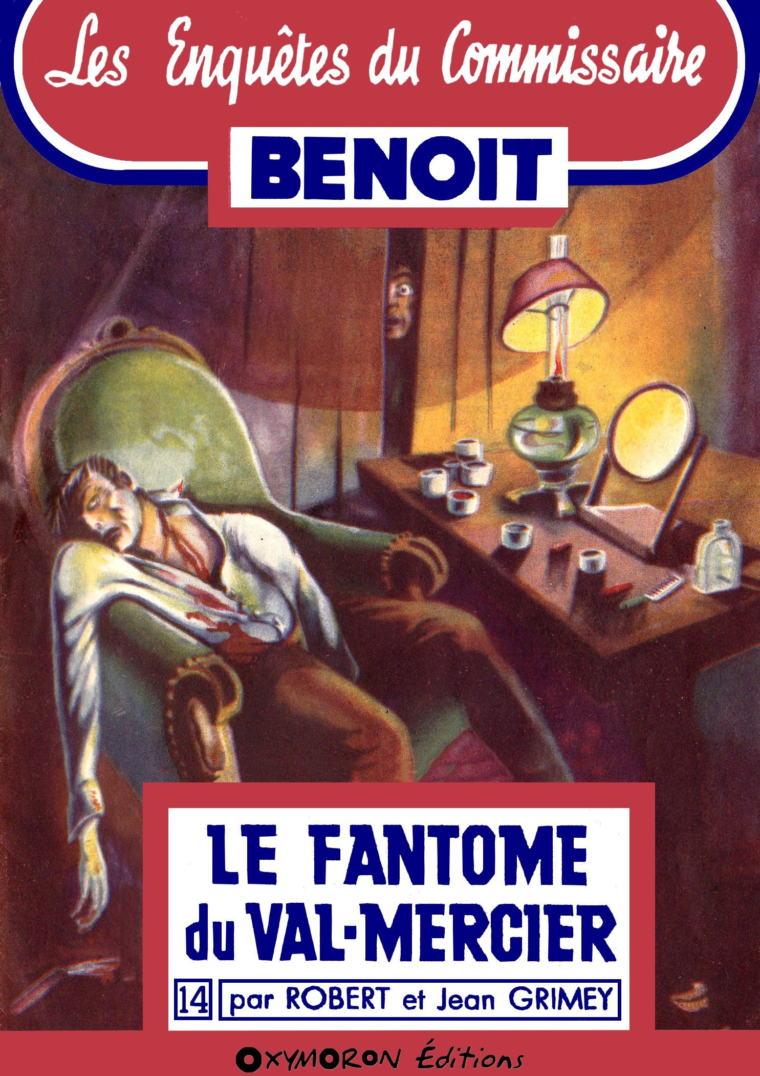 Couverture ebook de Le fantôme du Val-Mercier, de Jean Grimey, Robert Grimey