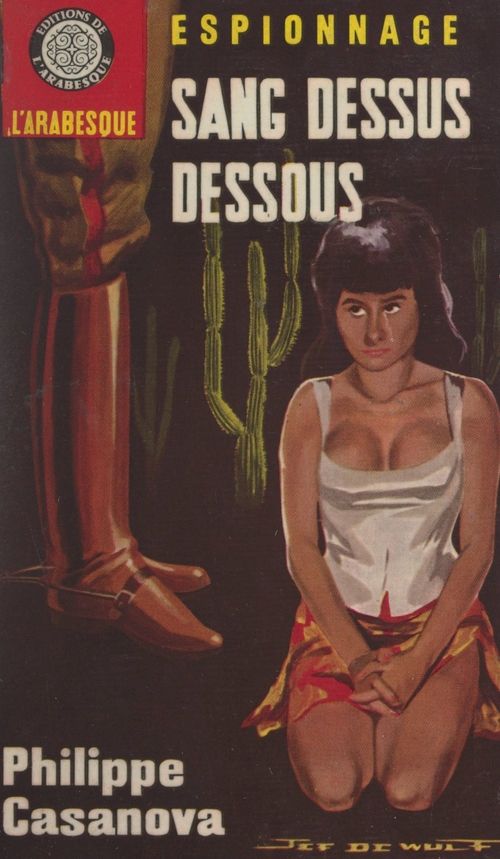 ebook cover of Sang dessus dessous, by Philippe Casanova