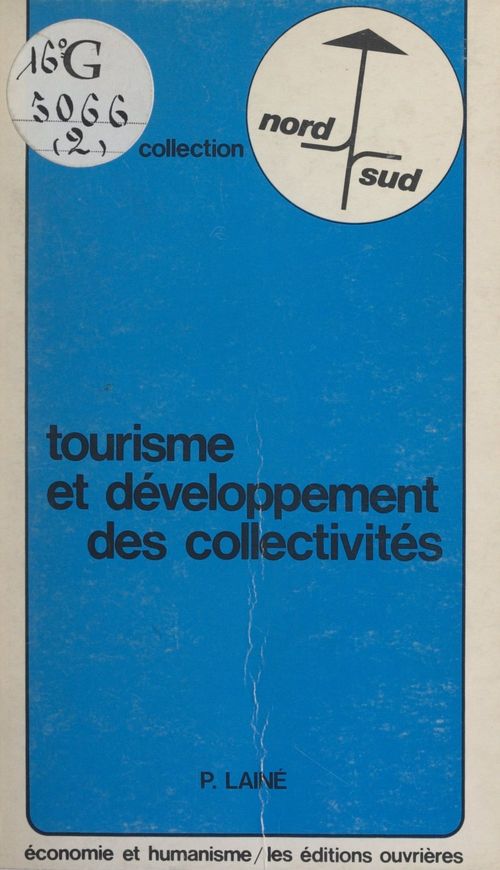 ebook cover of Tourisme et développement des collectivités, by Pierre Lainé