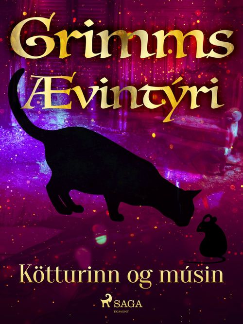 Couverture ebook de Kötturinn og músin, de GrimmsbræðUr
