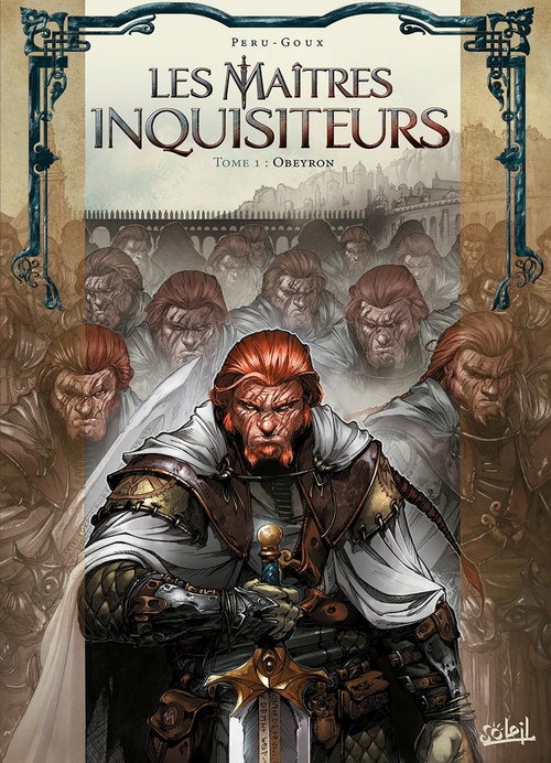 Couverture ebook de Les Maîtres inquisiteurs T01 - Obeyron, de Olivier Peru