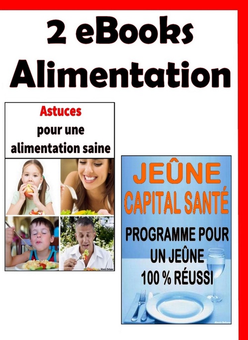 ebook cover of 2 guides Alimentation, by Alexis Delune