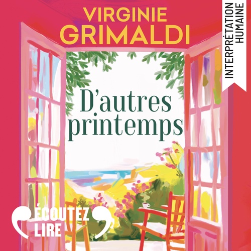 audiobook cover of D'autres printemps, by Virginie Grimaldi