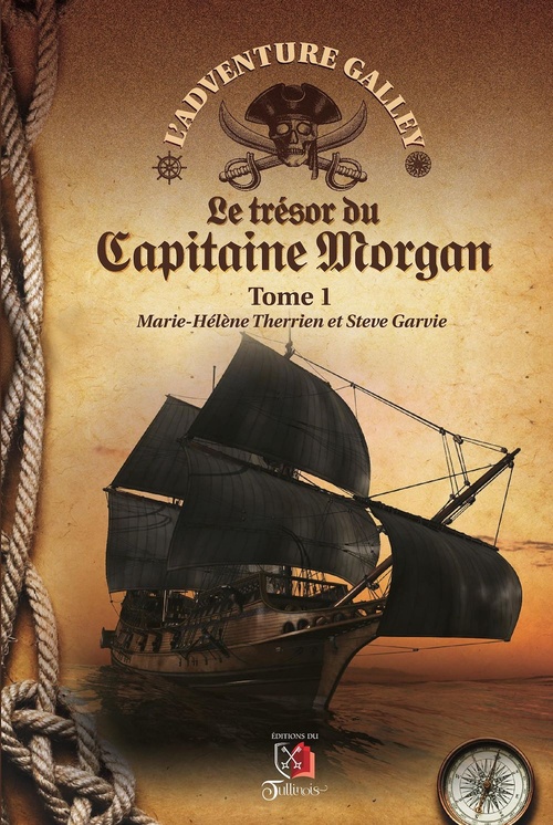 Couverture ebook de Adventure Galley - Tome 1, de Marie-Helene Therrien, Steve Garvie