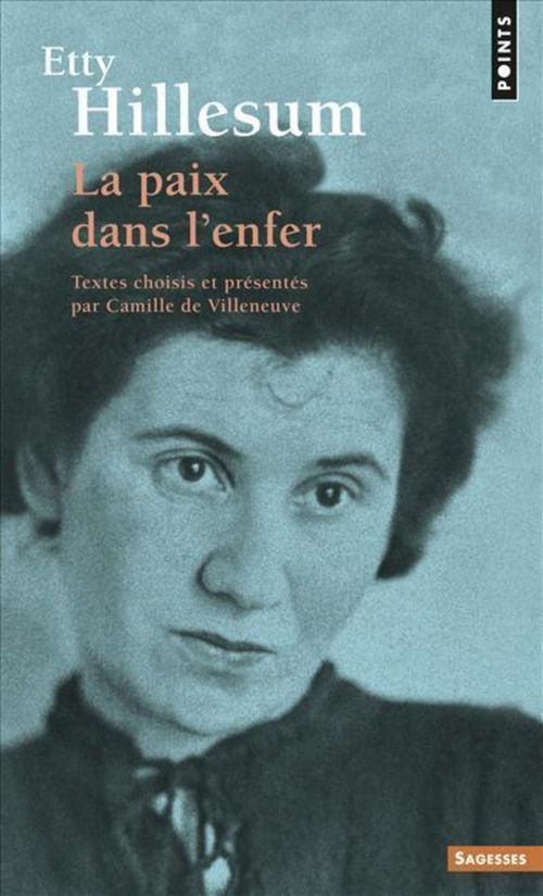 Couverture ebook de Etty Hillesum - La paix dans l'enfer - Voix spirituelles, de Villeneuve, Hillesum