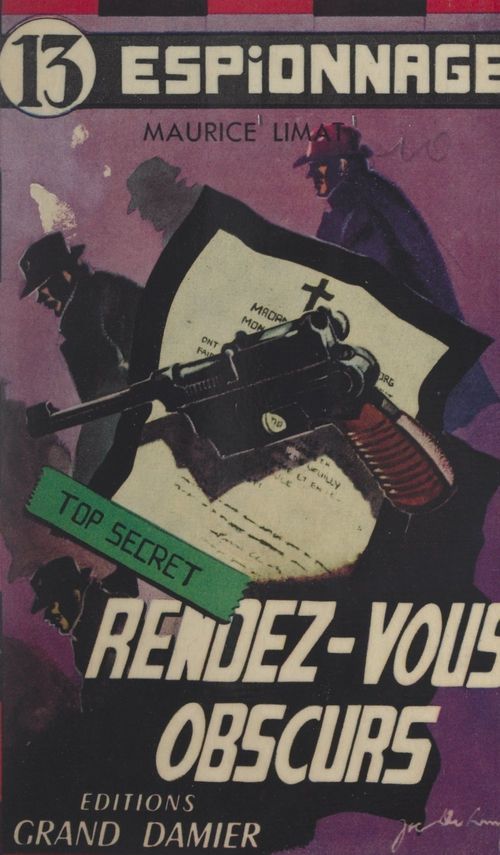 Couverture ebook de Rendez-vous obscurs, de Maurice Limat