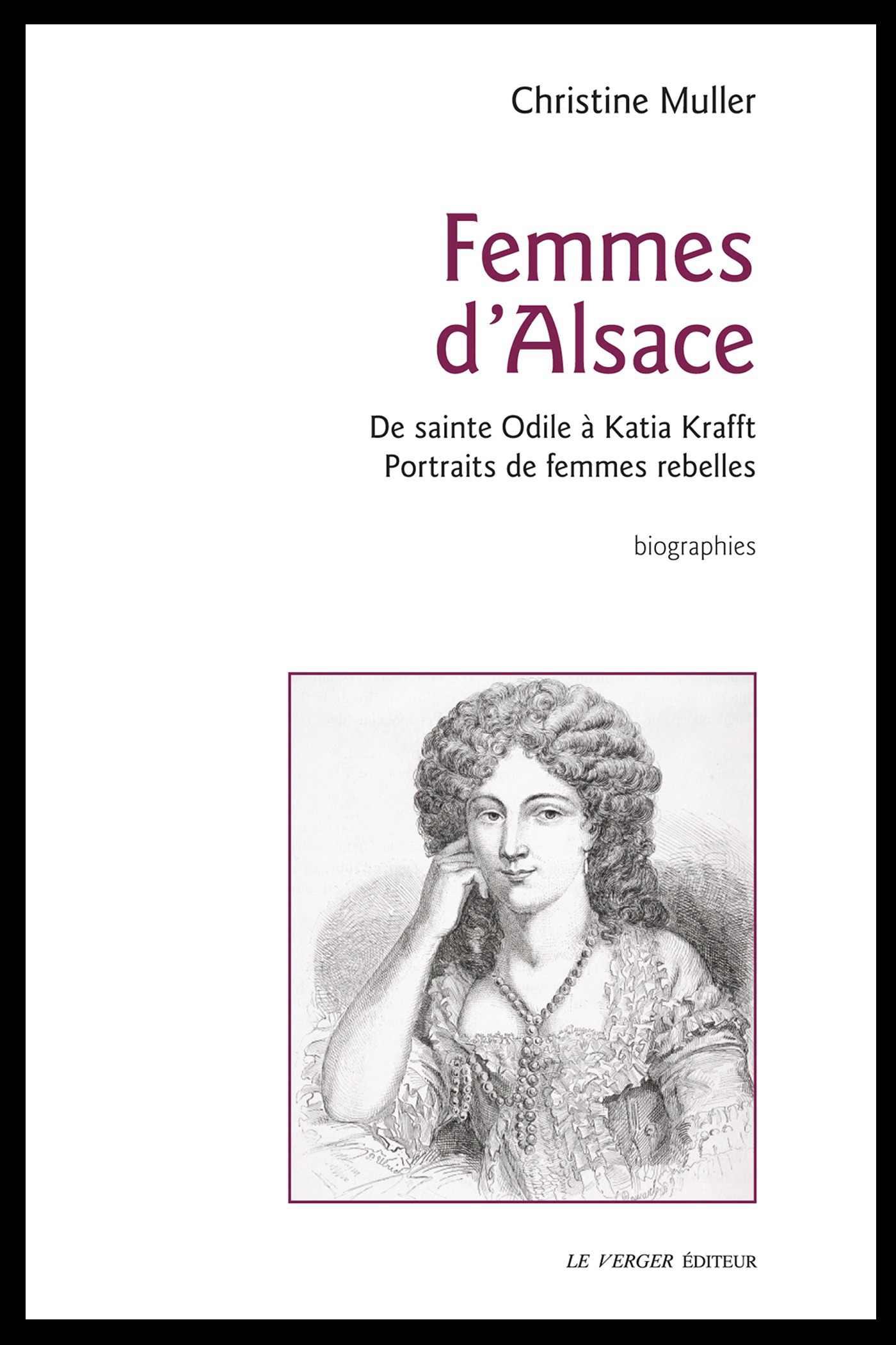 Couverture ebook de Femmes d'Alsace, de Christine Muller