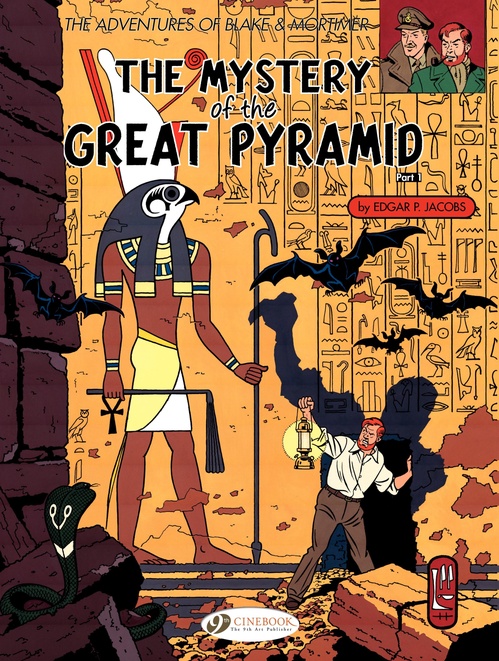 Couverture ebook de Blake & Mortimer - Volume 2 - The Mystery of the Great Pyramid (Part 1), de Edgar Pierre Jacobs