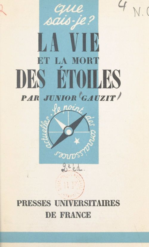 ebook cover of La vie et la mort des étoiles, by Junior Gauzit