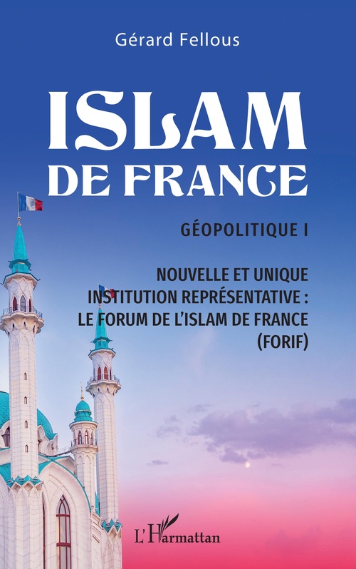 Couverture ebook de Islam de France, de Gérard Fellous