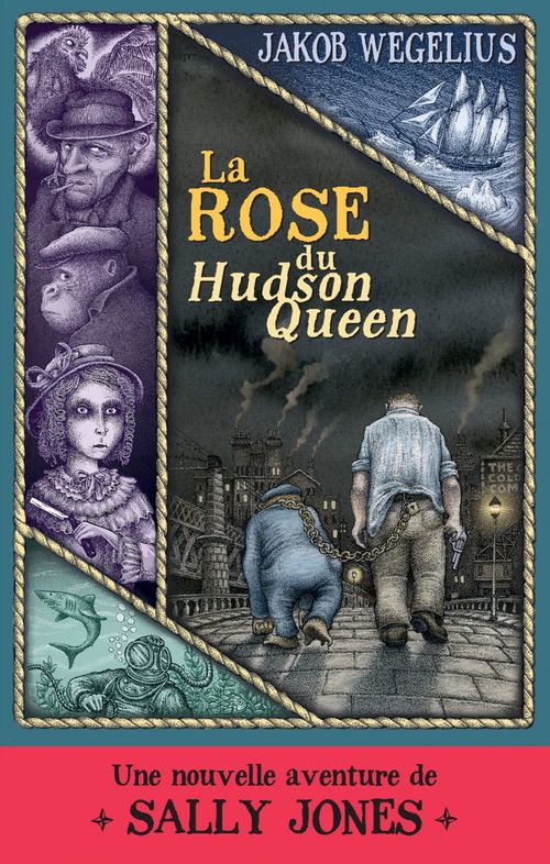 Couverture ebook de La Rose du Hudson Queen, de Jakob Wegelius
