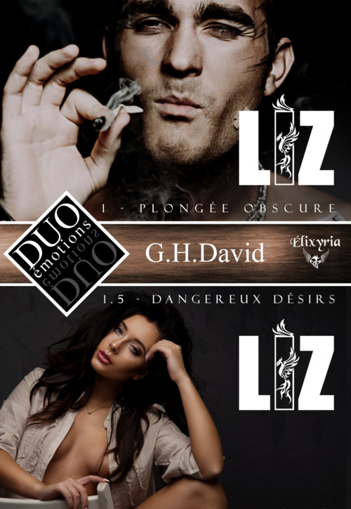 ebook cover of DUO émotions G.H.David -  LIZ 1 & 1.5, by G.H.David