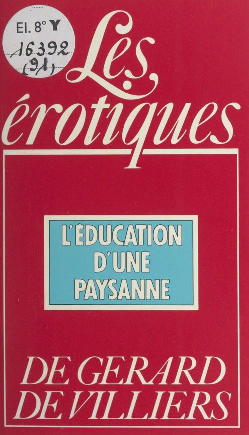 Couverture ebook de L'éducation d'une paysanne, de Aude Oliveri