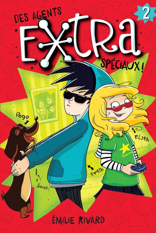 ebook cover of Des agents extra spéciaux!, by Emilie Rivard