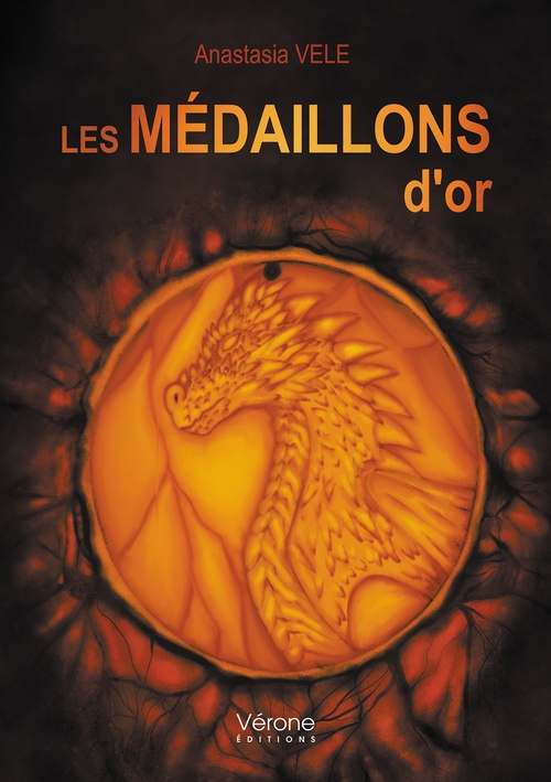 ebook cover of Les médaillons d'or, by Anastasia Vele