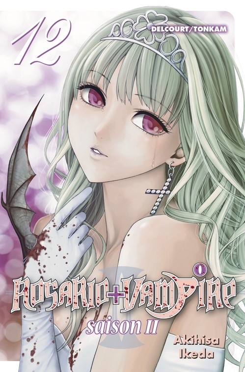 Couverture ebook de Rosario + Vampire saison II T12, de Akihisa Ikeda