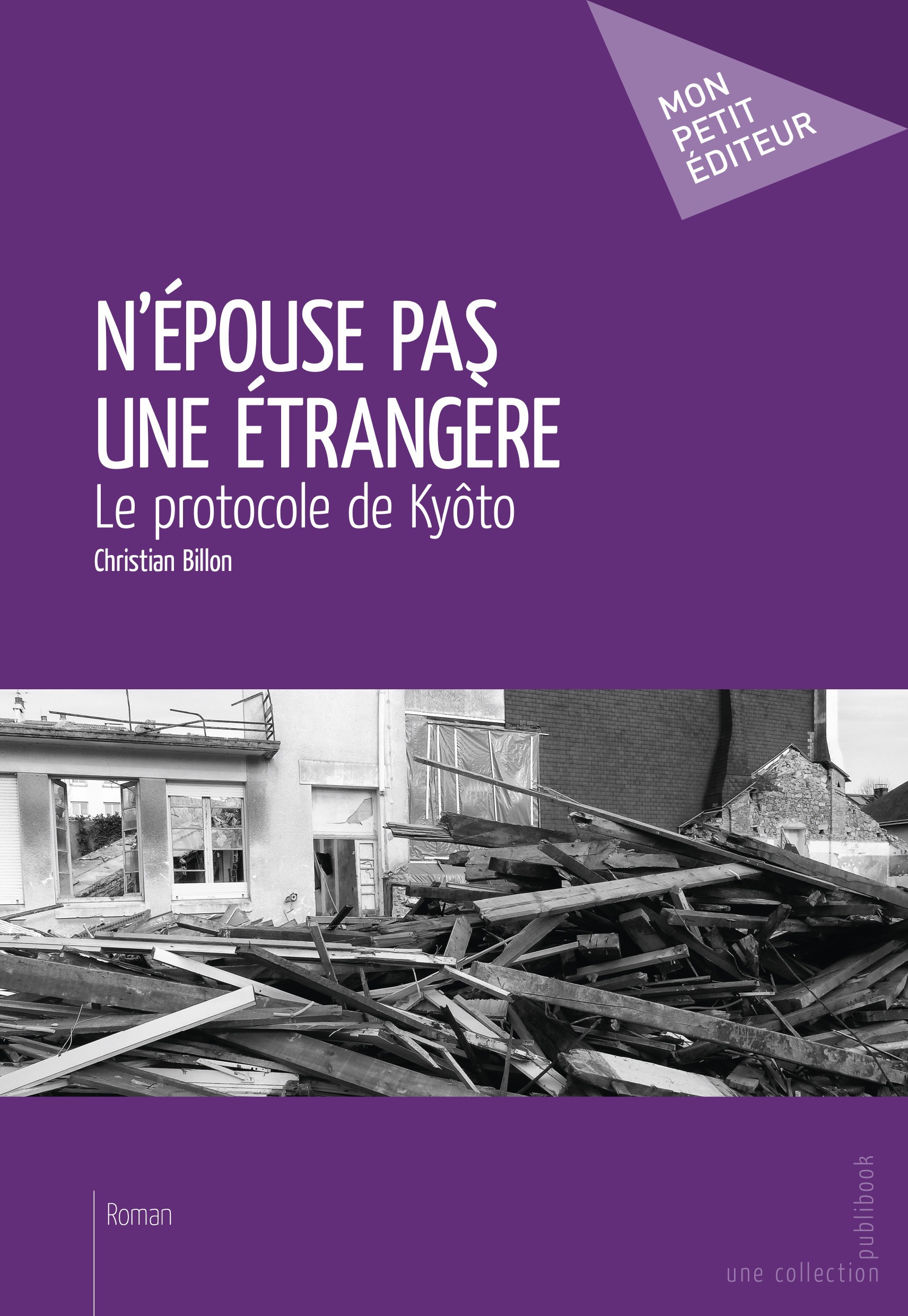 Couverture ebook de N'épouse pas une étrangère, de Christian Billon