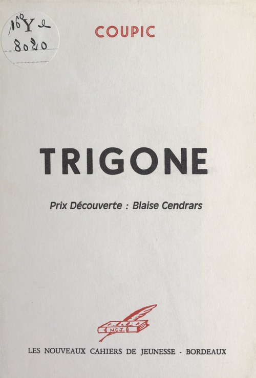 ebook cover of Trigone, by Coupic