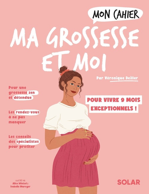 ebook cover of Mon cahier Ma grossesse et moi, by Véronique Deiller, Isabelle Maroger
