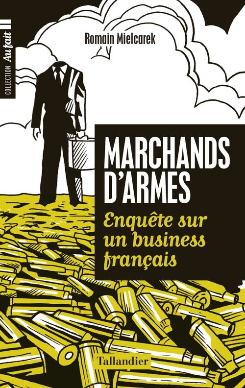 ebook cover of Marchands d'armes, by Romain Mielcarek