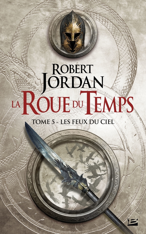 ebook cover of La Roue du Temps, T5 : Les Feux du ciel, by Robert Jordan