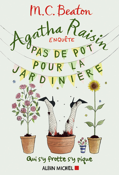 Couverture ebook de Agatha Raisin enquête 3 - Pas de pot pour la jardinière, de M. C. Beaton