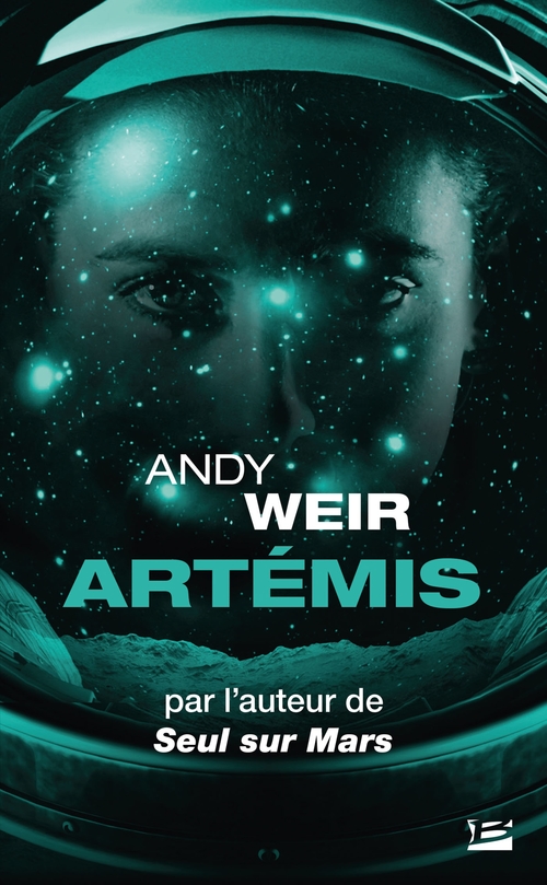 ebook cover of Artémis, by Andy Weir