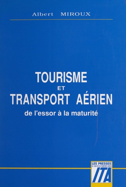 ebook cover of Tourisme et transport aérien, by Albert Miroux