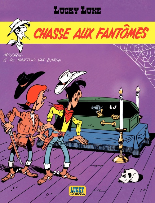 ebook cover of Lucky Luke - Tome 30 - La Chasse aux fantômes, by Lo Hartog van  banda, Morris