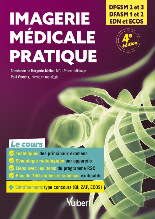 ebook cover of Imagerie médicale pratique, by Constance de Margerie, Paul Vincens