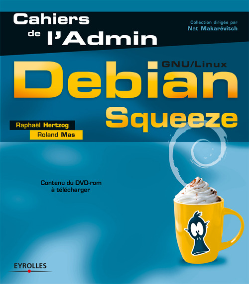 ebook cover of Debian Squeeze, by Raphaël Hertzog, Roland Mas