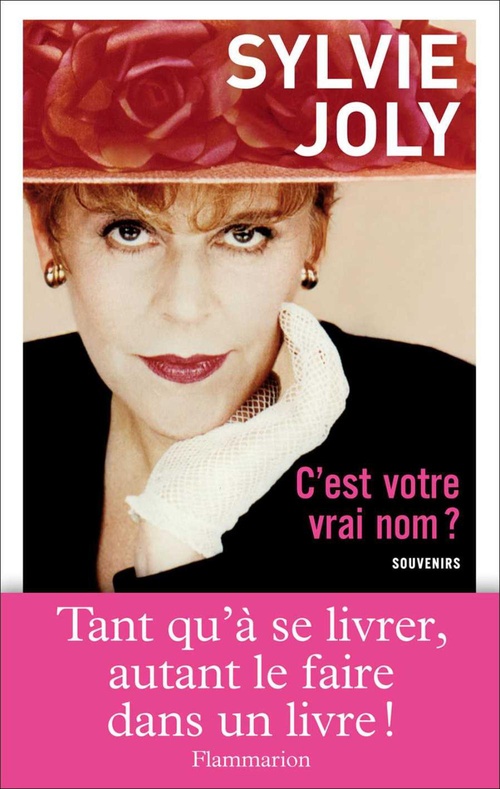 Couverture ebook de C'est votre vrai nom ?, de Sylvie Joly