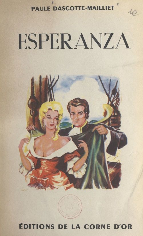 Couverture ebook de Esperanza, de Paule Dascotte-Mailliet