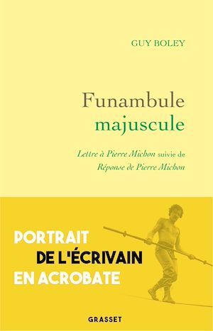 ebook cover of Funambule majuscule, by Guy Boley