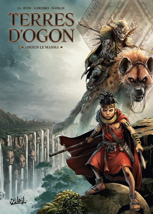 ebook cover of Terres d'Ogon T05 - Amoun le Manha, by Jean-Luc Istin